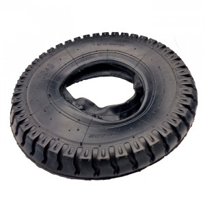 Резина на тачку 4,00-8 +камера 10PR протектор №1