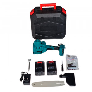 Аккумуляторний сучкорез  шина 48зв 21V боковой двигатель