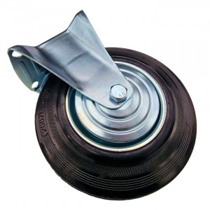 Колесо в сборе с прямым креплением 200мм