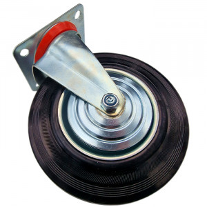 Колесо в сборе с поворотным креплением 200мм