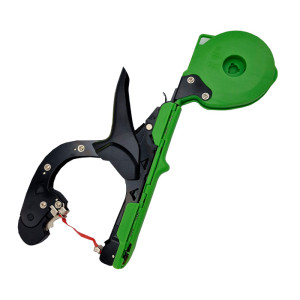 Степлер для подвязки с лентой профессиональный i-Bang  зеленый(Р-1845)