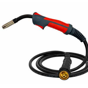 Горелка для полуавтоматической сварки 15АК 3M/(14 кв. мм) медная проволока