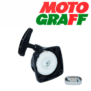 Стартер бабочка ( 2 зацепа ) бензокосы + ответная часть (MOTOGRAFF)