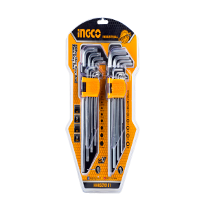 Набір шестигранних ключів + Torx 18шт S2 INGCO INDUSTRIAL