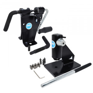 Станок для заклепывания и расклепывания цепей